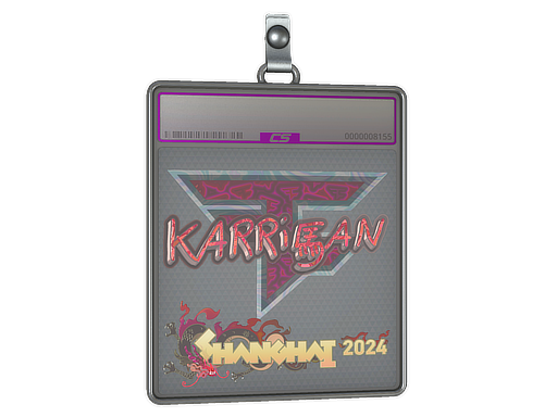 Sticker Slab | karrigan | Shanghai 2024