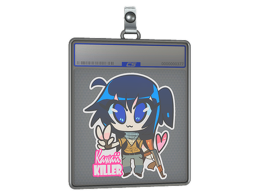 Sticker Slab | Kawaii Killer Terrorist - CS2 Sticker