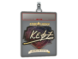 Sticker Slab | Keoz (Gold) | Berlin 2019