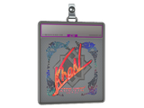 Sticker Slab | khaN (Holo) | Austin 2025