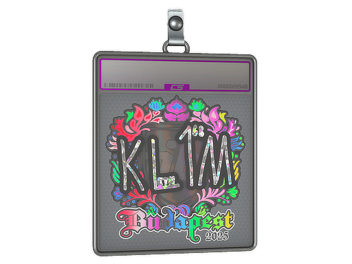 Sticker Slab | kl1m | Budapest 2025