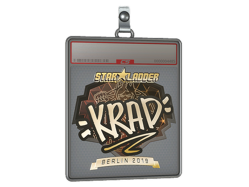 Sticker Slab | Krad (Gold) | Berlin 2019