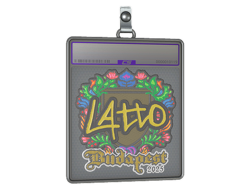 Sticker Slab | latto | Budapest 2025