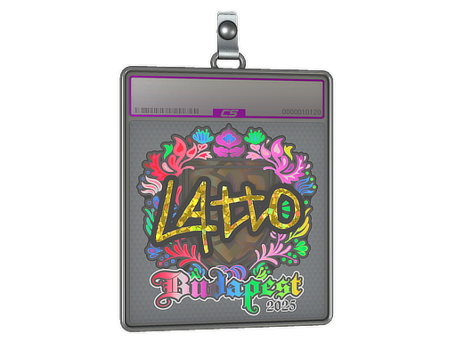 Sticker Slab | latto | Budapest 2025