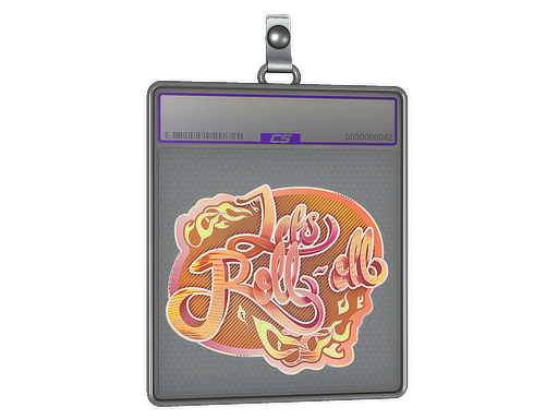 Sticker Slab | Let's Roll-oll
