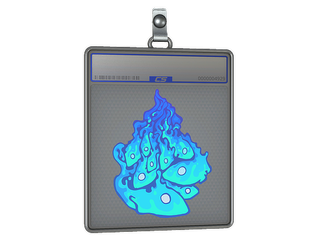 Sticker Slab | Liquid Fire