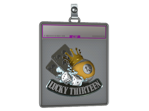 Sticker Slab | Lucky 13