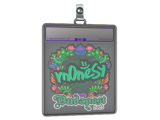 Sticker Slab | m0NESY | Budapest 2025