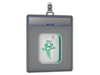 Sticker Slab | Mahjong Rooster