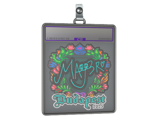 Sticker Slab | MAJ3R | Budapest 2025