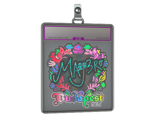 Sticker Slab | MAJ3R | Budapest 2025