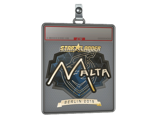 Sticker Slab | malta (Gold) | Berlin 2019
