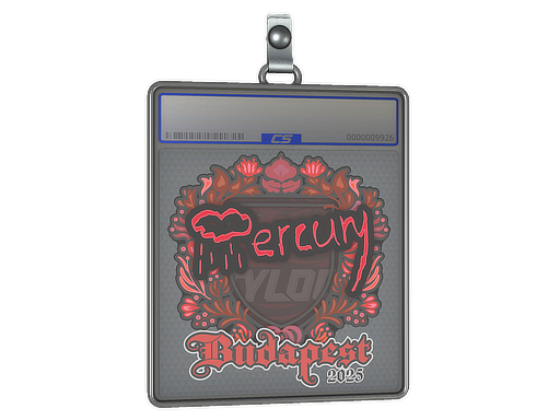 Sticker Slab | Mercury | Budapest 2025