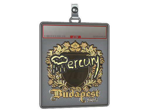 Sticker Slab | Mercury | Budapest 2025