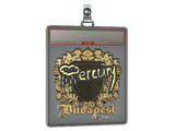 Sticker Slab | Mercury (Gold) | Budapest 2025