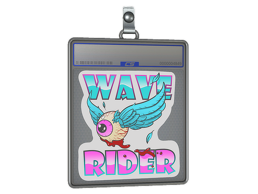 Sticker Slab | Miami Wave Rider - CS2 Sticker