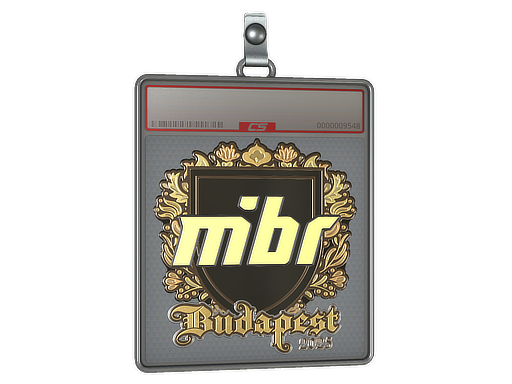 Sticker Slab | MIBR | Budapest 2025