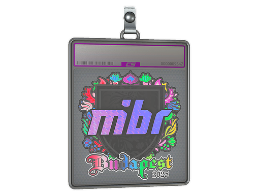 Sticker Slab | MIBR | Budapest 2025
