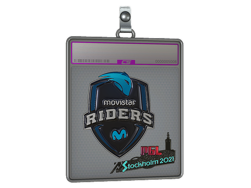 Sticker Slab | Movistar Riders | Stockholm 2021