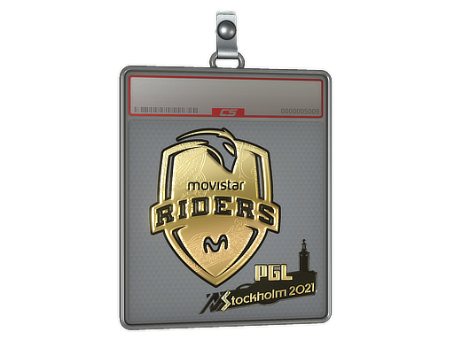 Sticker Slab | Movistar Riders | Stockholm 2021