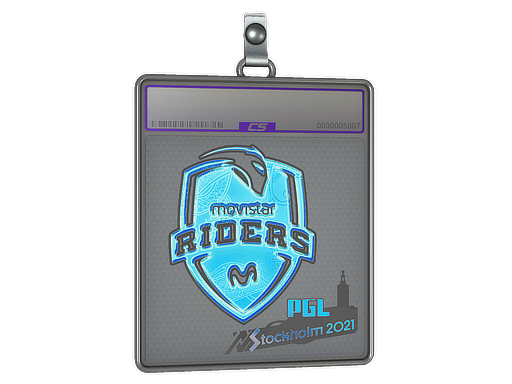 Sticker Slab | Movistar Riders | Stockholm 2021