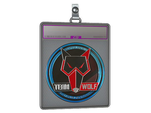 Sticker Slab | MTS GameGod Wolf | Cologne 2014