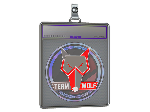 Sticker Slab | MTS GameGod Wolf | Cologne 2014