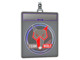 Sticker Slab | MTS GameGod Wolf (Holo) | Cologne 2014
