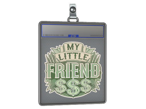 Sticker Slab | My Little Friend - CS2 Sticker