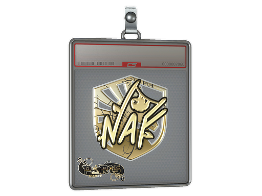 Sticker Slab | NAF (Gold) | Paris 2023