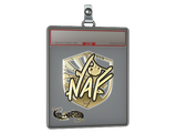 Sticker Slab | NAF (Gold) | Paris 2023