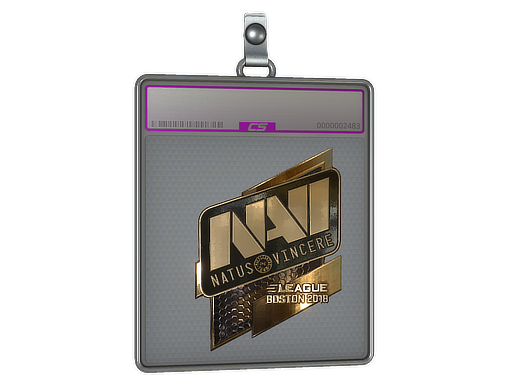 Sticker Slab | Natus Vincere (Gold) | Boston 2018