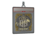Sticker Slab | nicoodoz (Gold) | Austin 2025