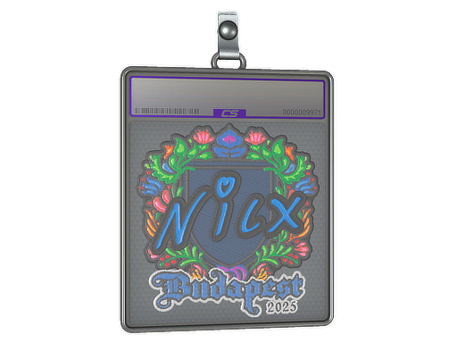 Sticker Slab | nicx | Budapest 2025