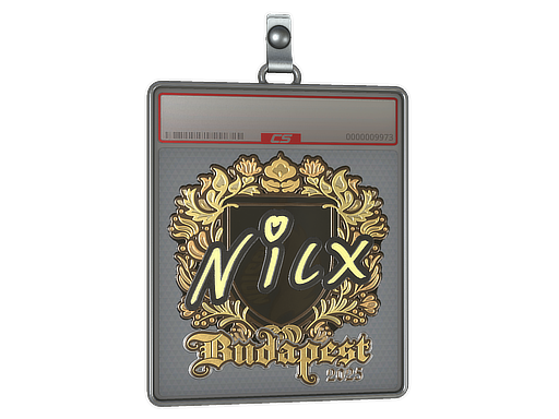 Sticker Slab | nicx | Budapest 2025