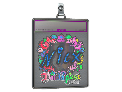Sticker Slab | nicx | Budapest 2025