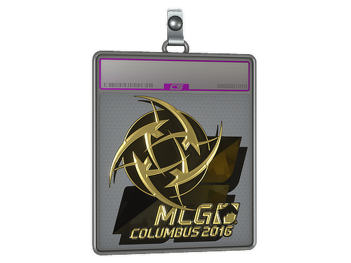 Sticker Slab | Ninjas in Pyjamas (Gold) | MLG Columbus 2016