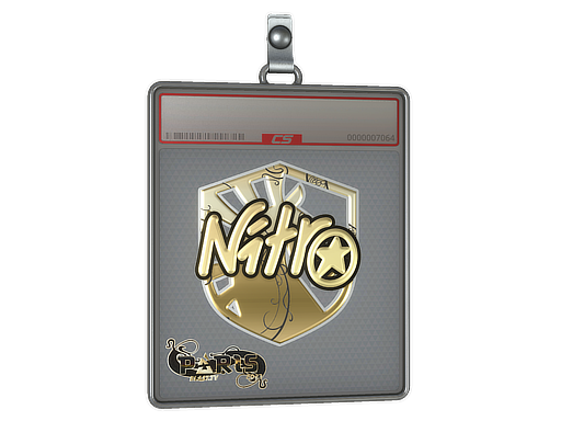 Sticker Slab | nitr0 (Gold) | Paris 2023