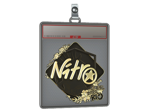 Sticker Slab | nitr0 | Rio 2022 - CS2 Sticker