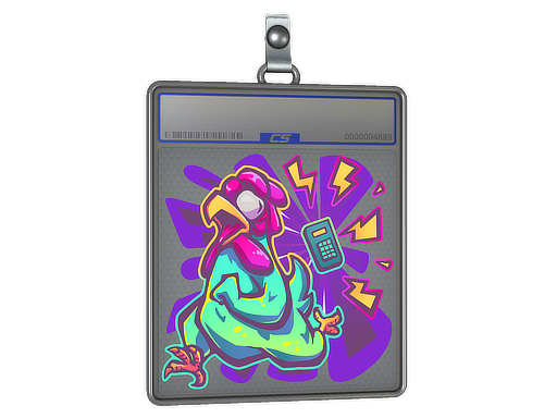 Sticker Slab | No Time - CS2 Sticker