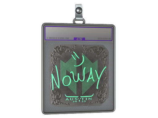 Sticker Slab | noway | Austin 2025