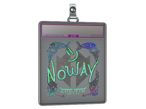 Sticker Slab | noway | Austin 2025