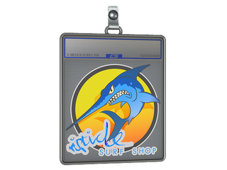 Sticker Slab | Ocean Sunset Stabbyfish