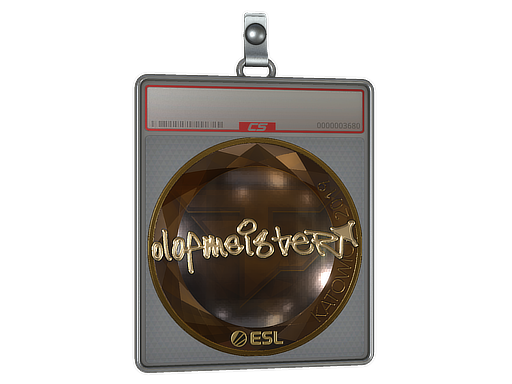 Sticker Slab | olofmeister (Gold) | Katowice 2019