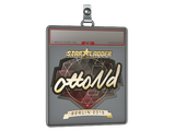 Sticker Slab | ottoNd (Gold) | Berlin 2019