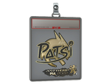 Sticker Slab | Patsi (Gold) | Antwerp 2022