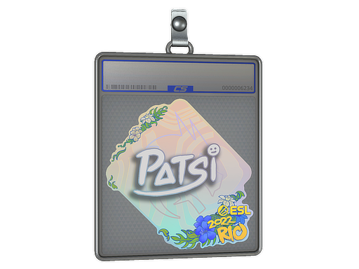 Sticker Slab | Patsi | Rio 2022 - CS2 Sticker