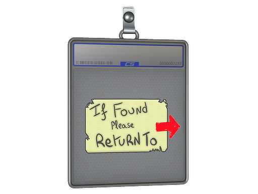 Sticker Slab | Please Return To - CS2 Sticker