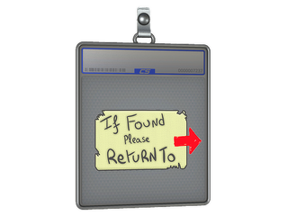 Sticker Slab | Please Return To