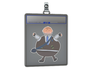 Sticker Slab | Poorly Drawn Number K